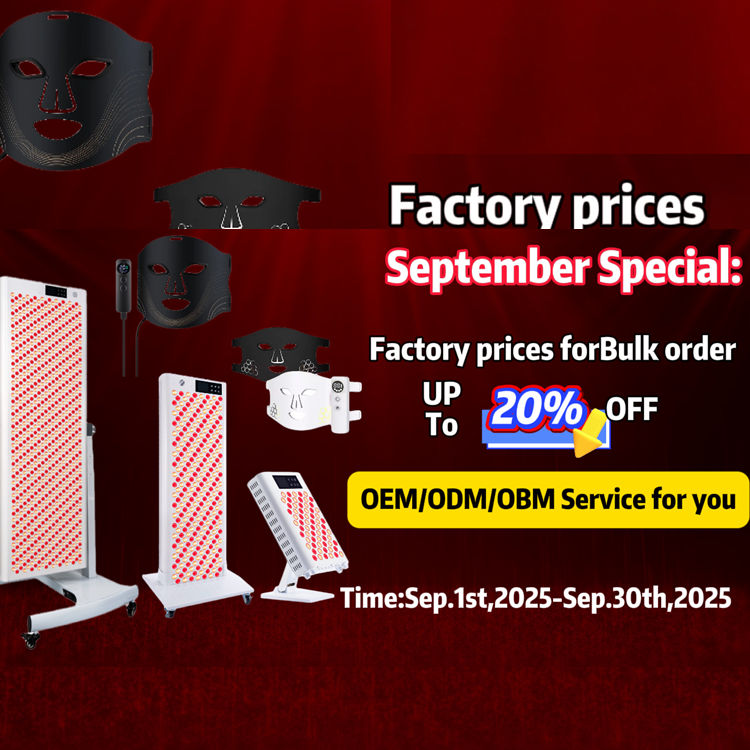 Red Light Therapy Device -10% Off in September!