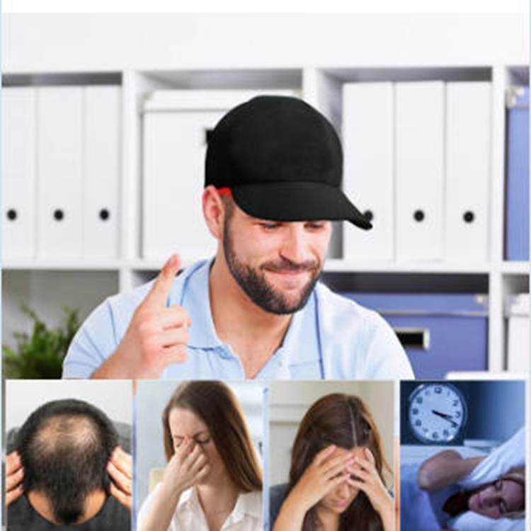 red light therapy cap