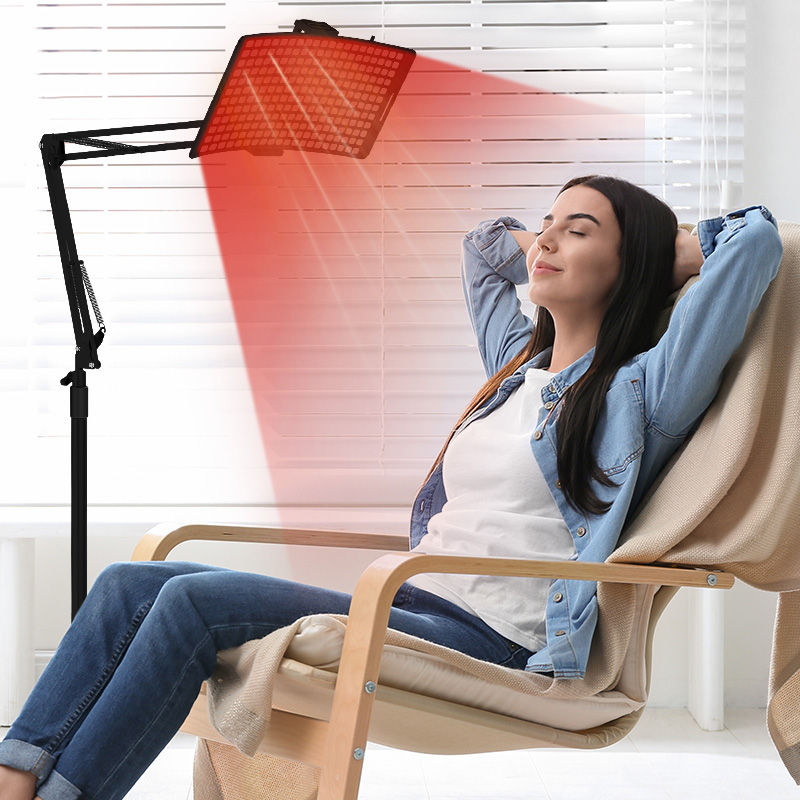 Standing Red Light  Infared Light Therapy Panel